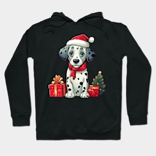 Dalmatian’s first Christmas Hoodie